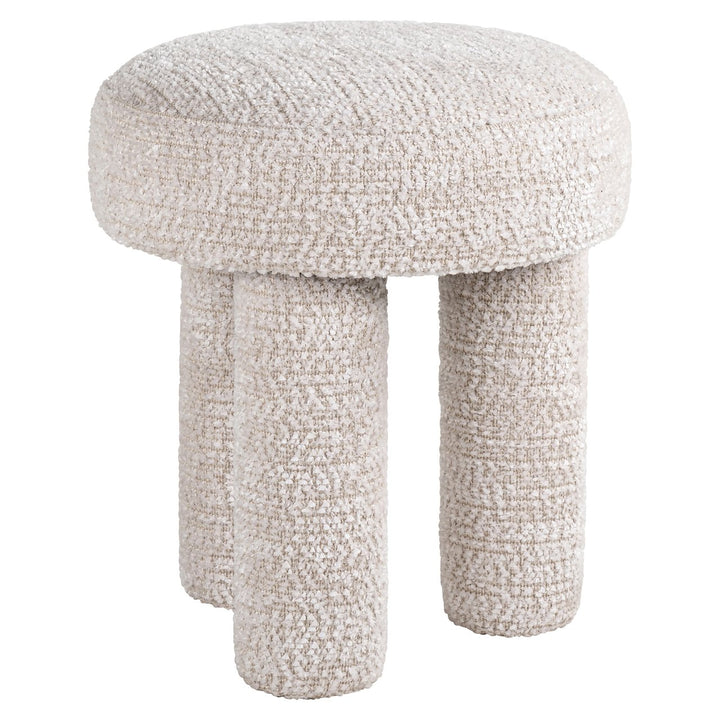 Pouf &amp; Footstool Pommery lovely cream