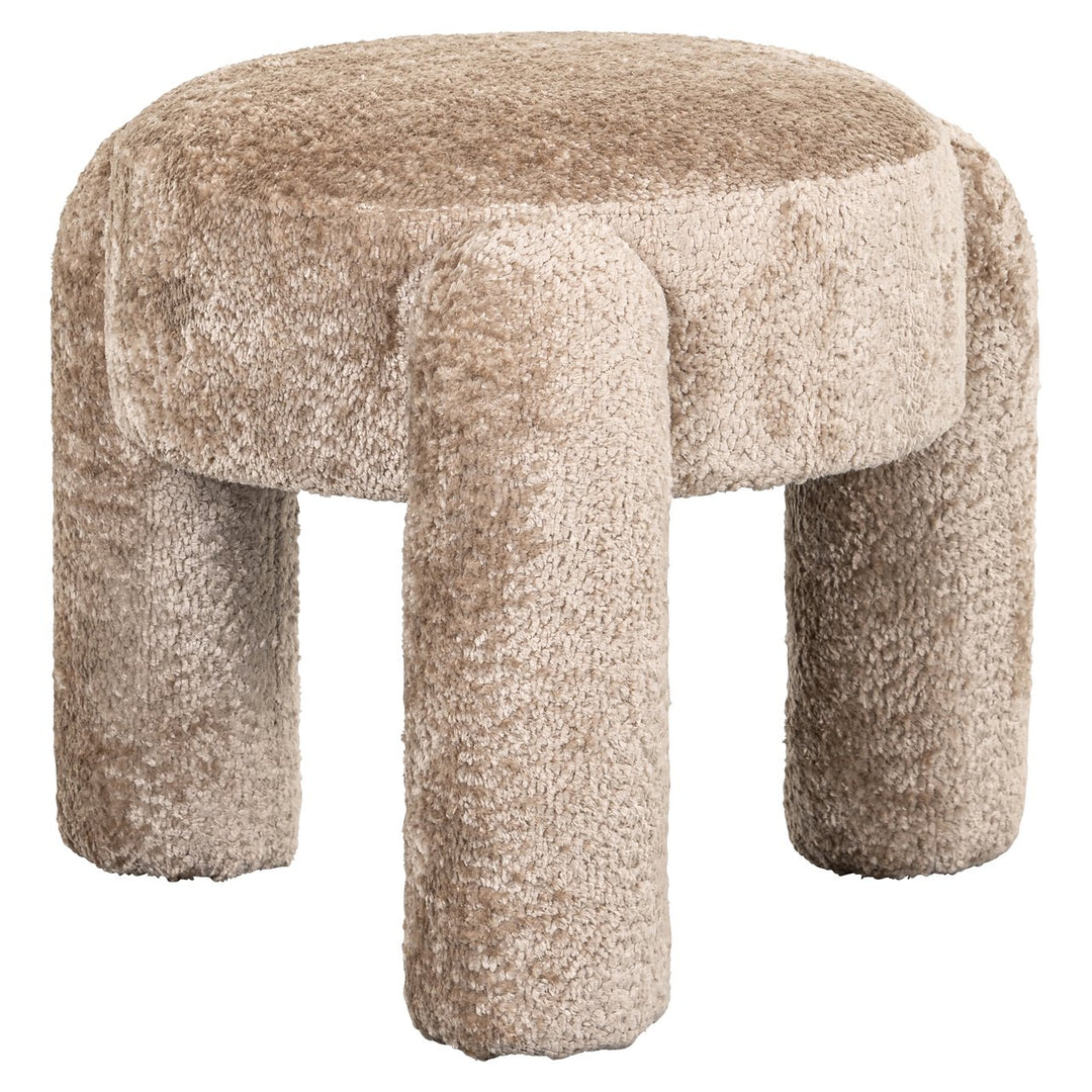 Pouf &amp; Footstool Holly sheep natural