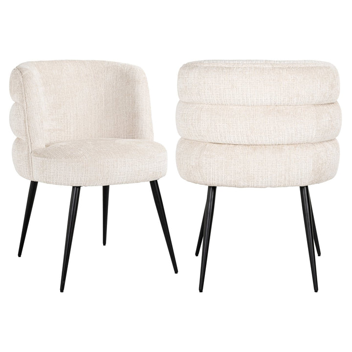 Dining room chair Stella Niagara beige fire retardant