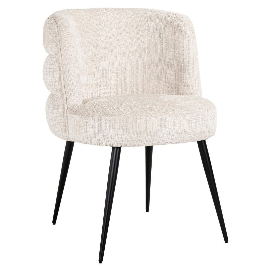 Dining room chair Stella Niagara beige fire retardant