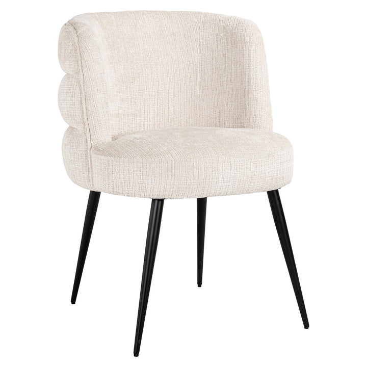 Dining room chair Stella Niagara beige fire retardant