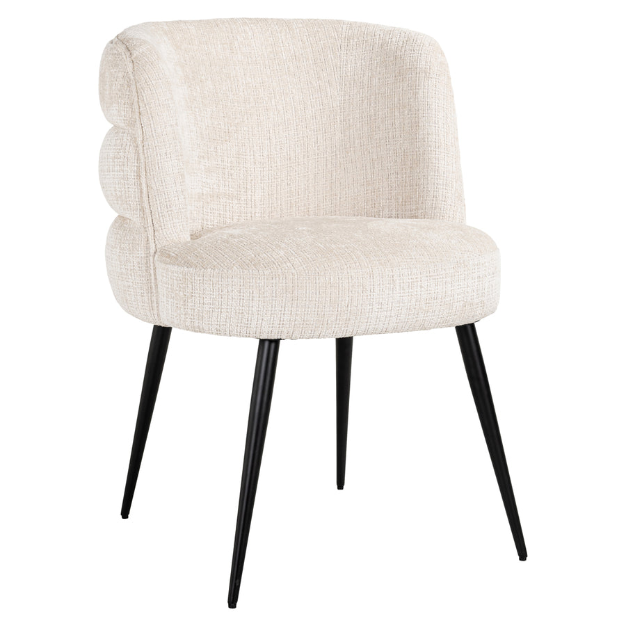 Richmond Eetkamerstoel Stella Niagara Beige - productweergave | CéJor Wonen
