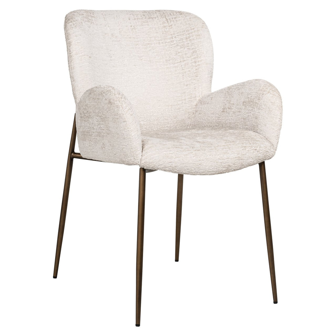 Dining room chair Amber cream fusion fire retardant