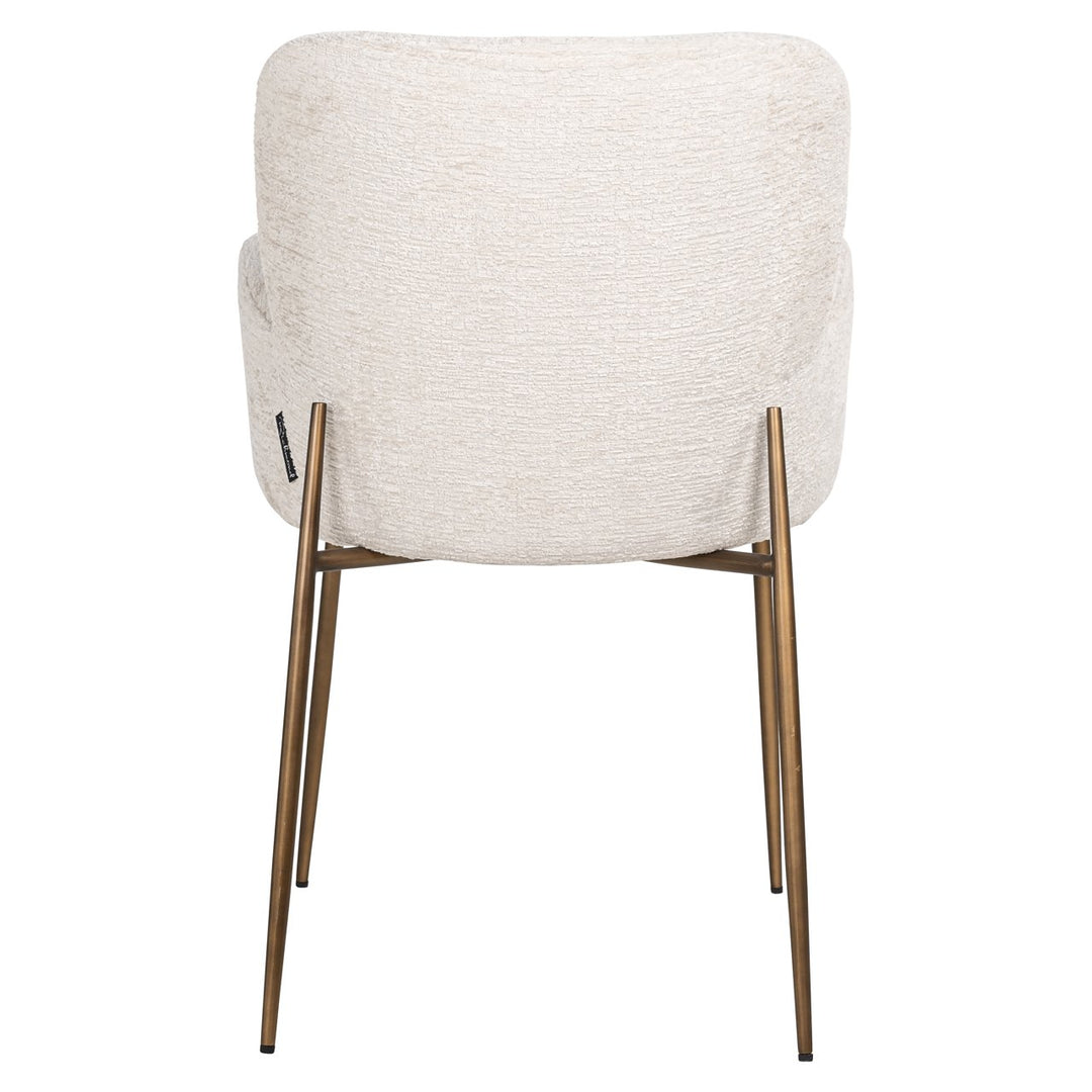 Dining room chair Amber cream fusion fire retardant