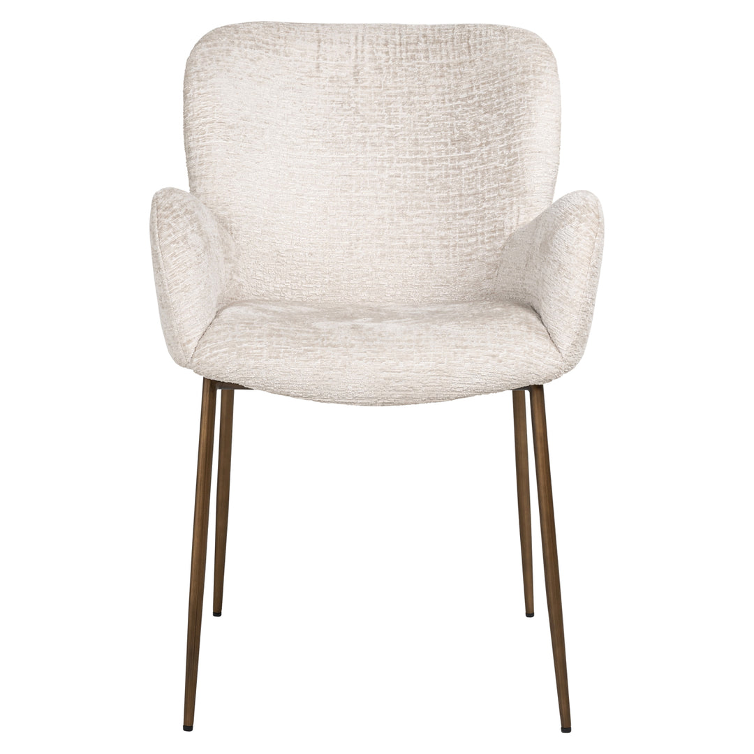 Richmond Eetkamerstoel Amber, Cream Fusion - productweergave | CéJor Wonen