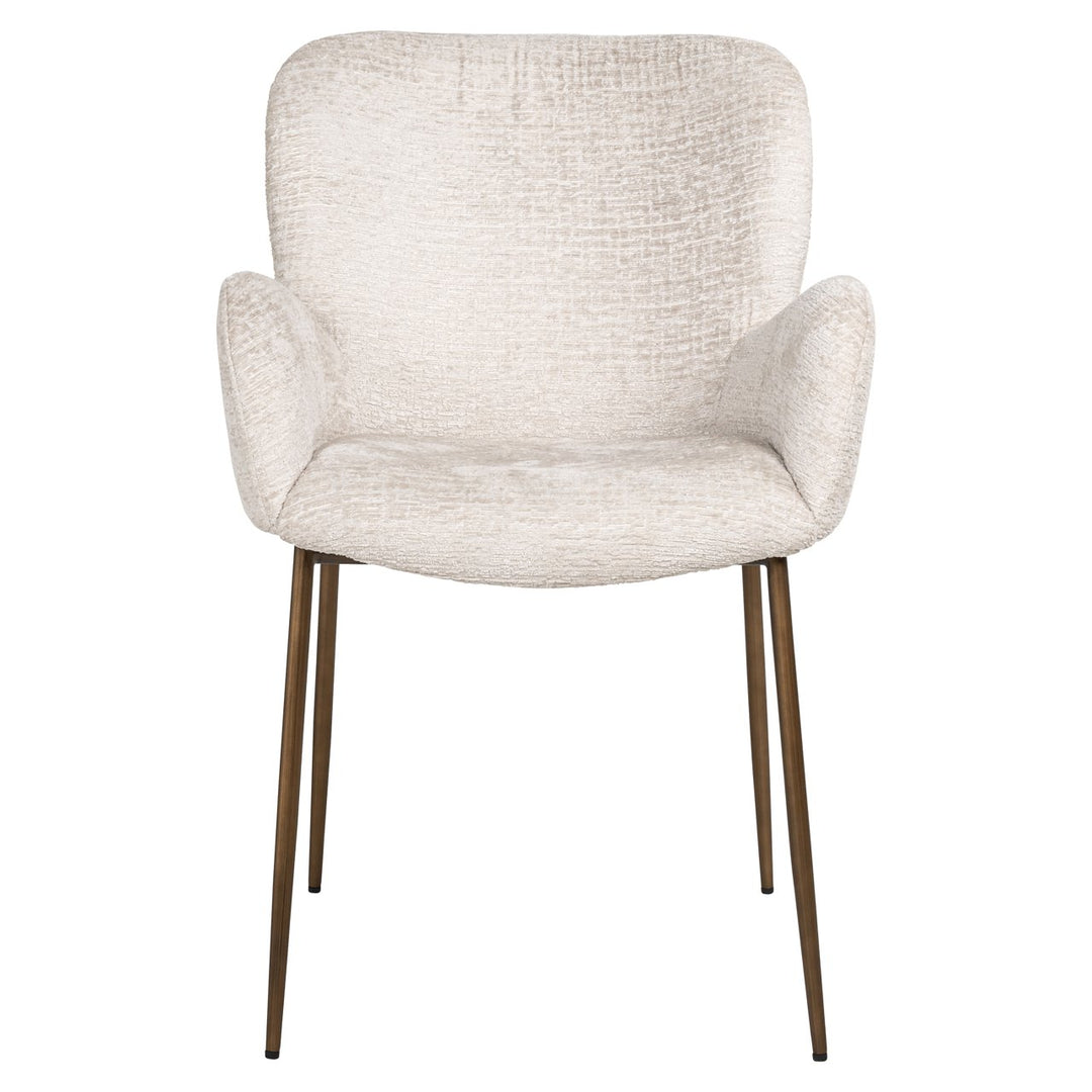 Dining room chair Amber cream fusion fire retardant