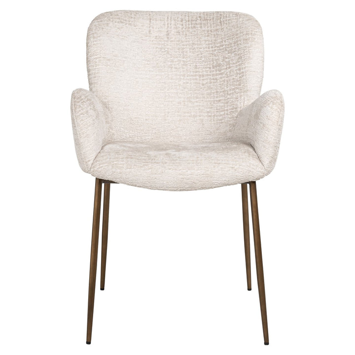 Dining room chair Amber cream fusion fire retardant
