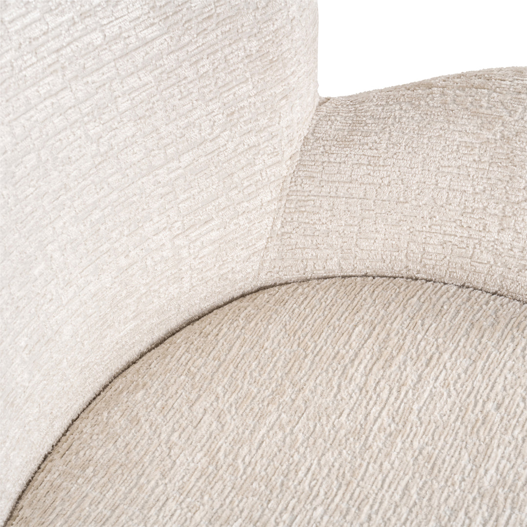 Richmond Eetkamerstoel Amber, Cream Fusion - detail | CéJor Wonen