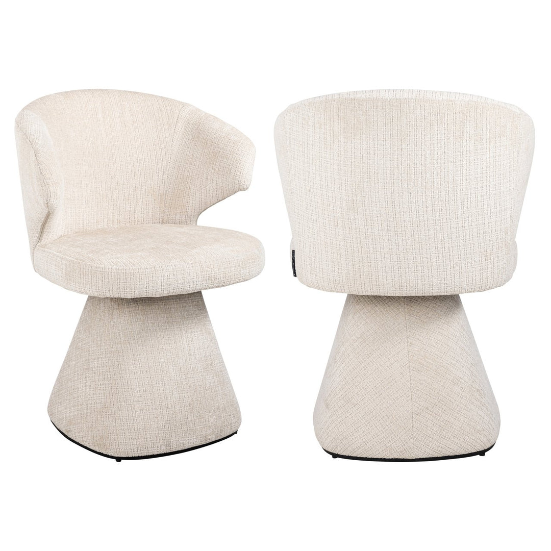 Esszimmerstuhl Gatsbi Niagara Beige, feuerhemmend