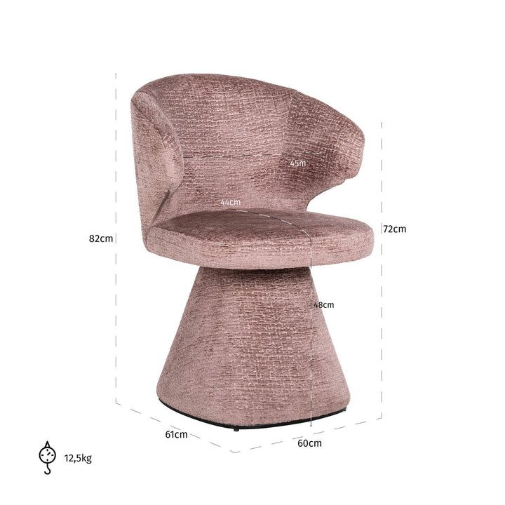 Dining room chair Gatsbi pale fusion