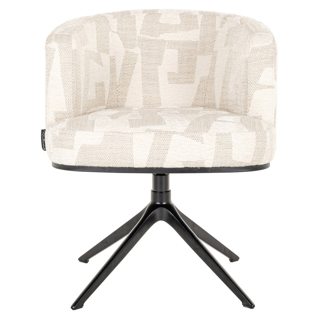 Richmond Eetkamerstoel Cheyenne Beige Graffic - productweergave | CéJor Wonen