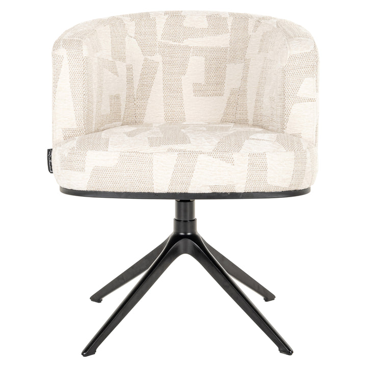 Richmond Eetkamerstoel Cheyenne Beige Graffic - productweergave | CéJor Wonen