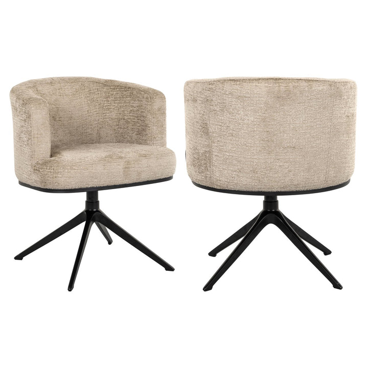 Dining room chair Cheyenne desert fusion swivel fire retardant