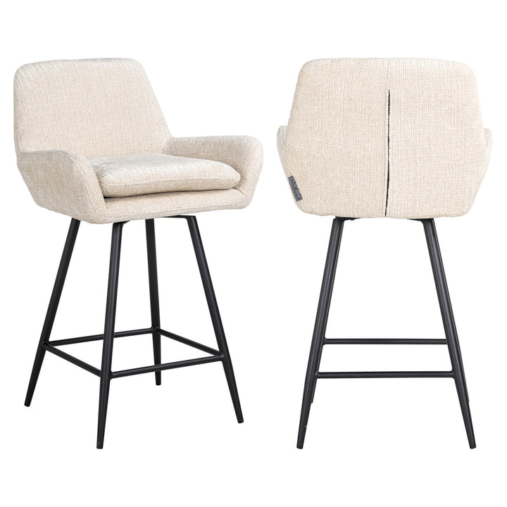 Counter chair Linsey niagara beige (Set of 2)
