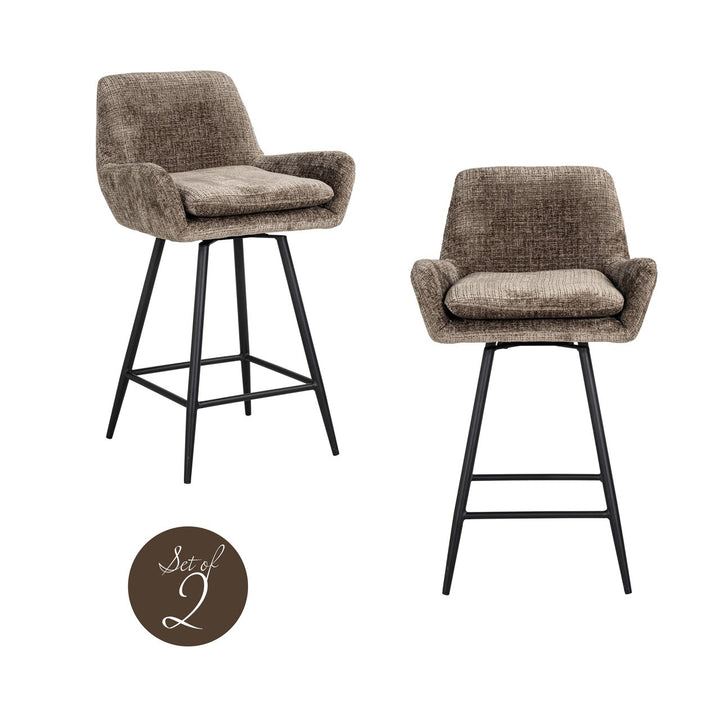 Barhocker Linsey Niagara Stone (2er-Set)
