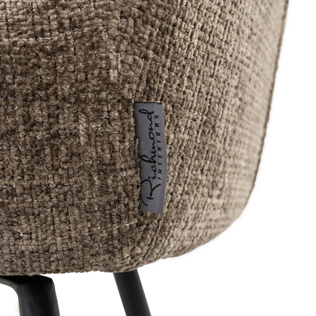 Richmond Counterstoel Linsey Niagara Stone Swivel (Set van 2)