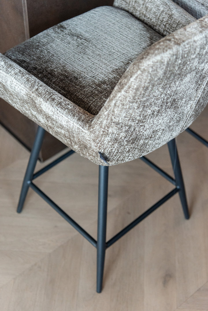 Barhocker Linsey Niagara Stone (2er-Set)