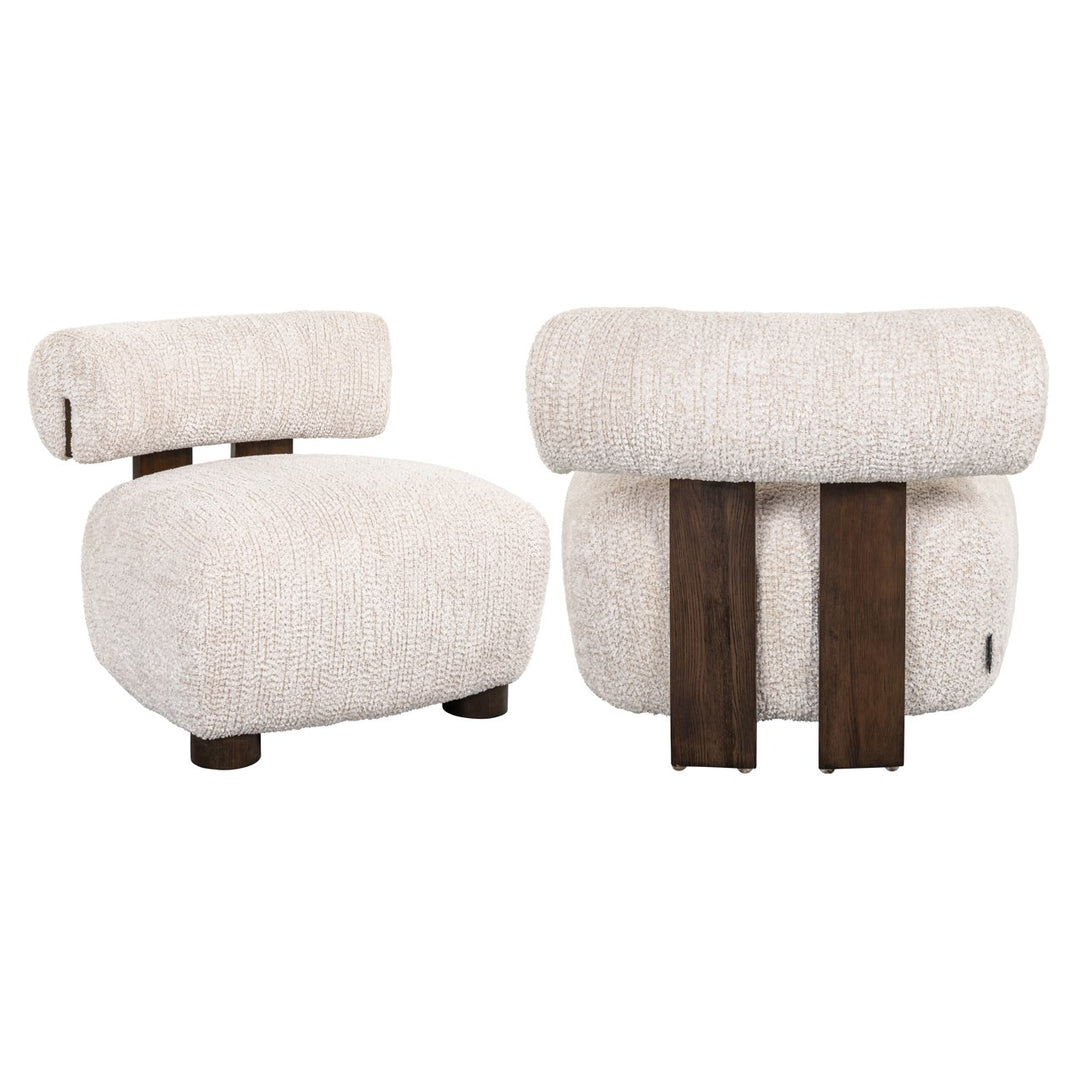 Lounge-Sessel Arabella, schönes Creme