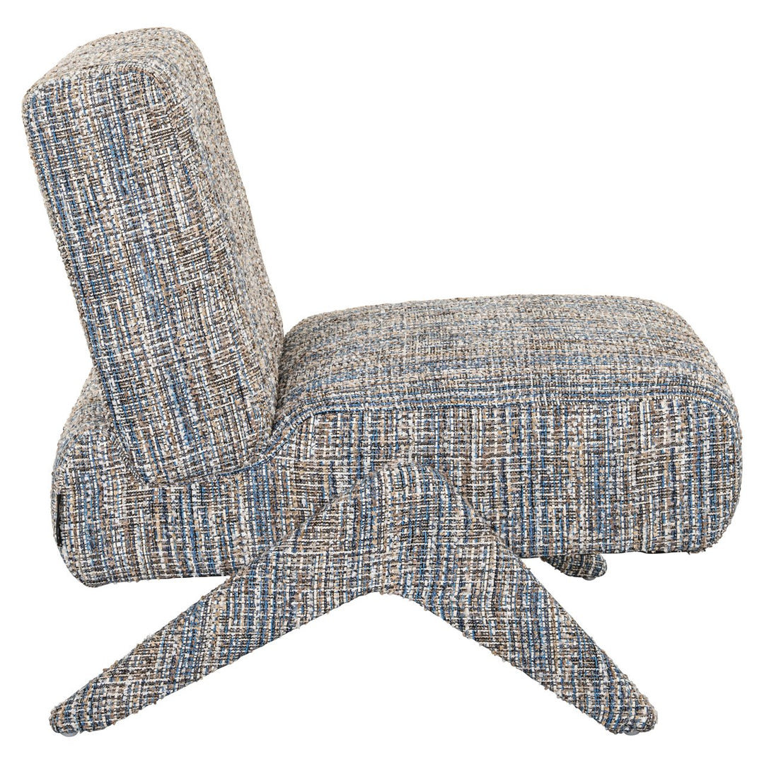 Lounge chair Lexi blue coco