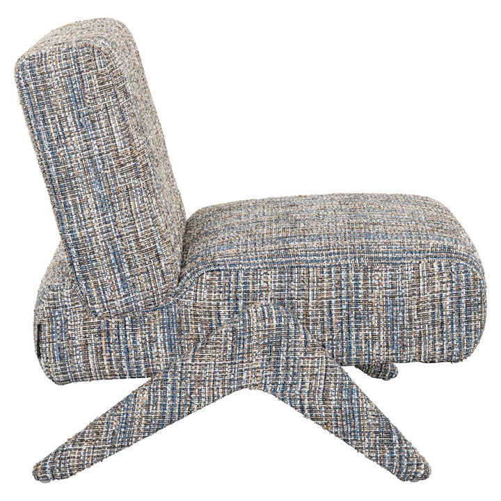 Lounge chair Lexi blue coco