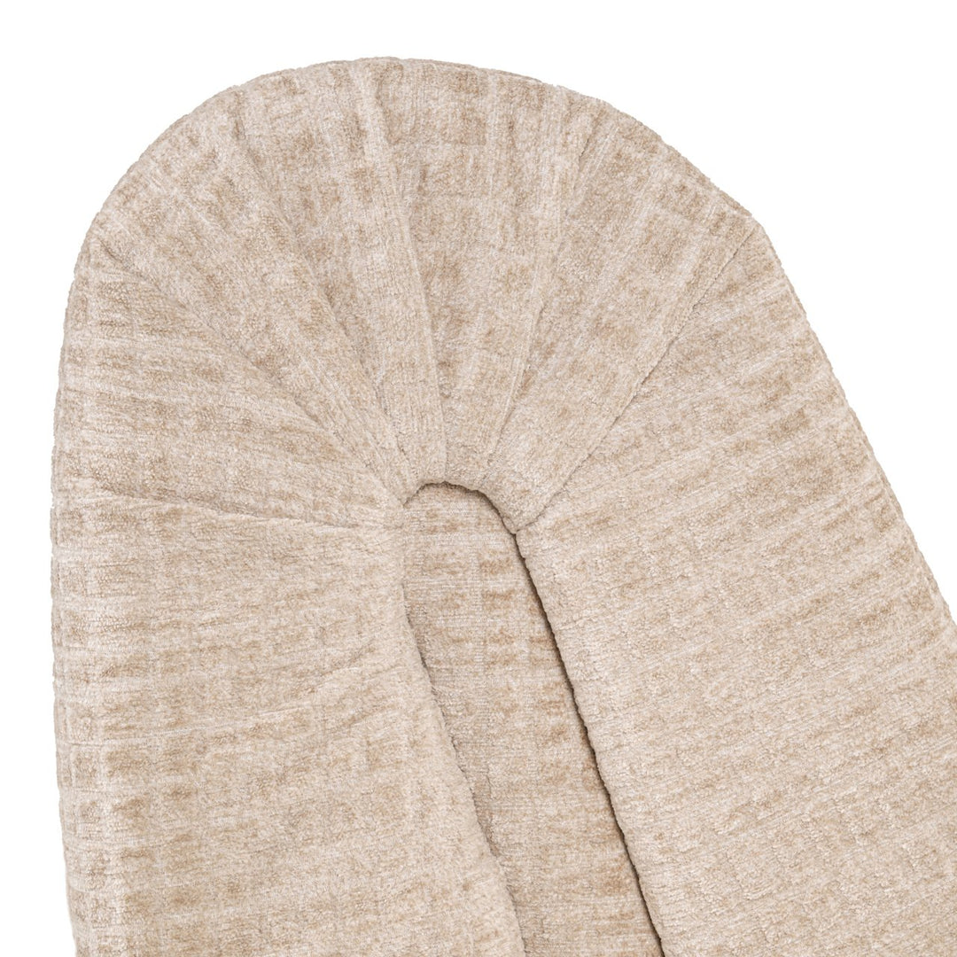 Lounge chair Kyli jasper cream