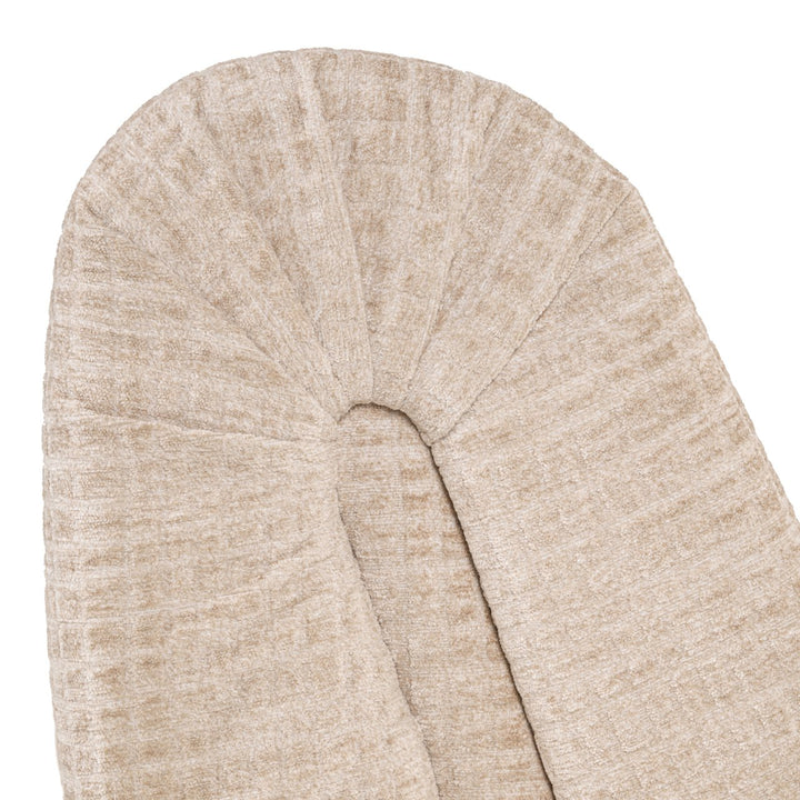 Lounge chair Kyli jasper cream