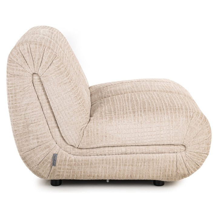 Lounge chair Kyli jasper cream