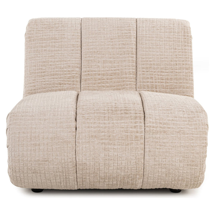 Lounge chair Kyli jasper cream