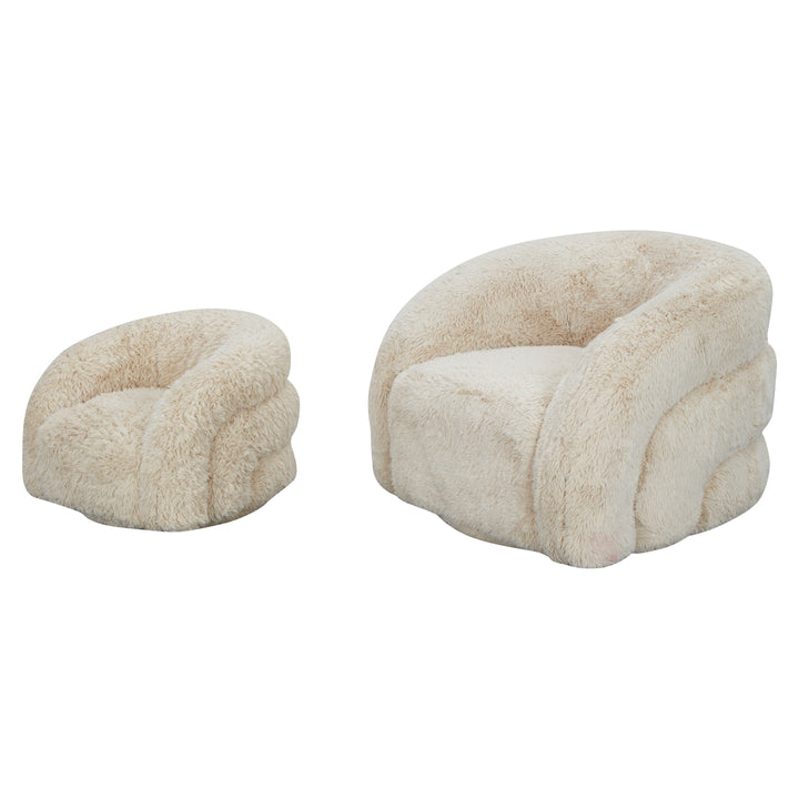 Richmond Kinderfauteuil Lenny, Yakety Sand - combinatiebeeld | CéJor Wonen