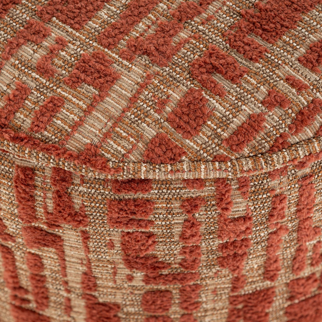 Pouf &amp; Footstool Lexie terra 45Ø