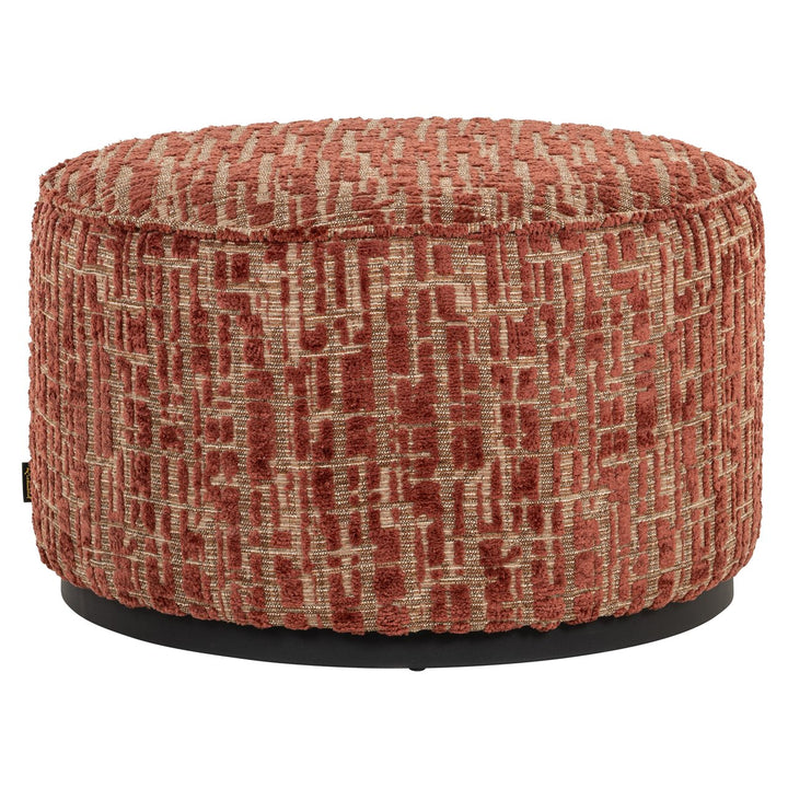Pouf &amp; Footstool Lexie terra 70Ø