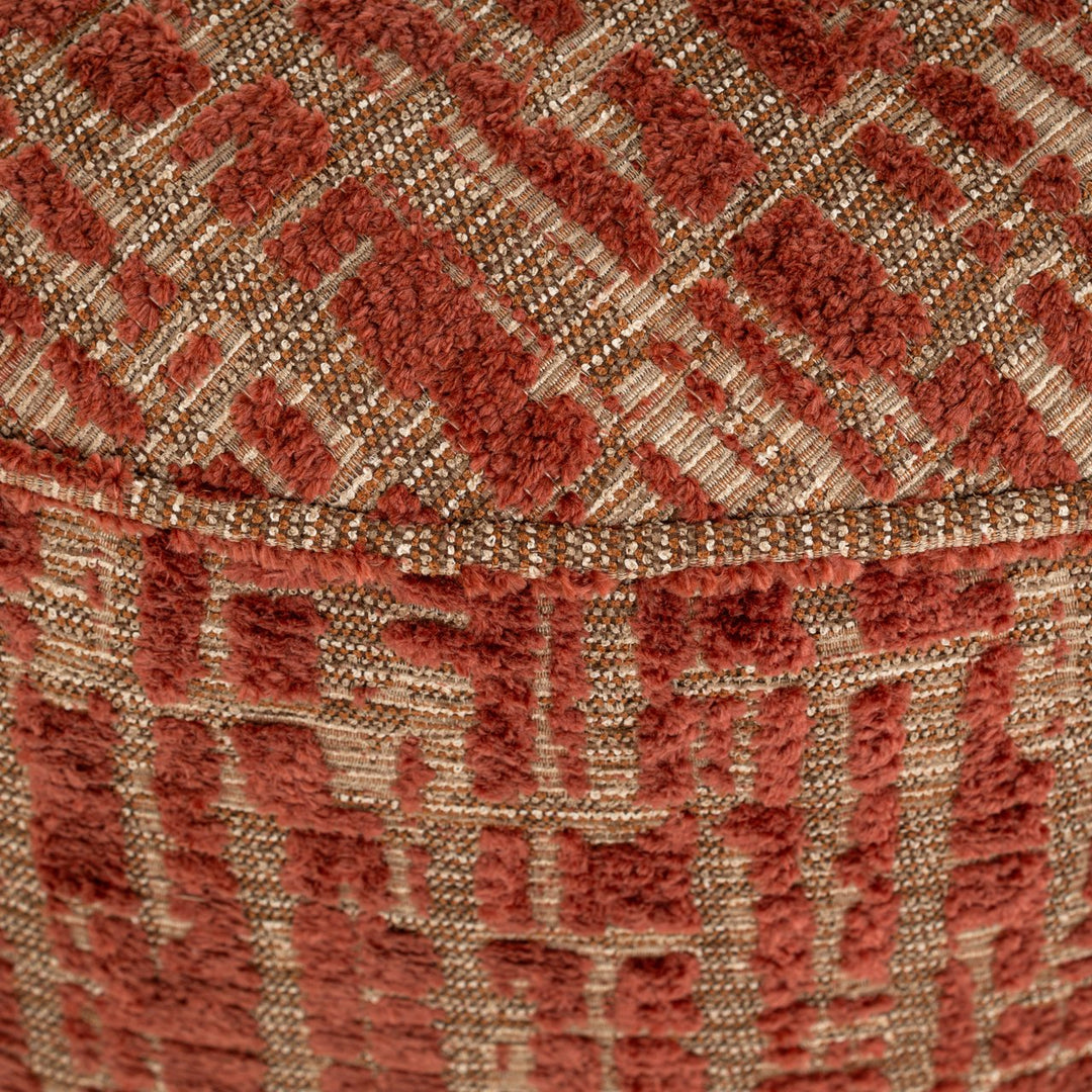 Pouf &amp; Footstool Lexie terra 70Ø