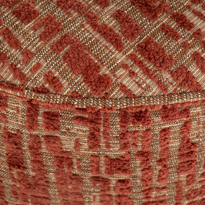 Pouf &amp; Footstool Lexie terra 70Ø