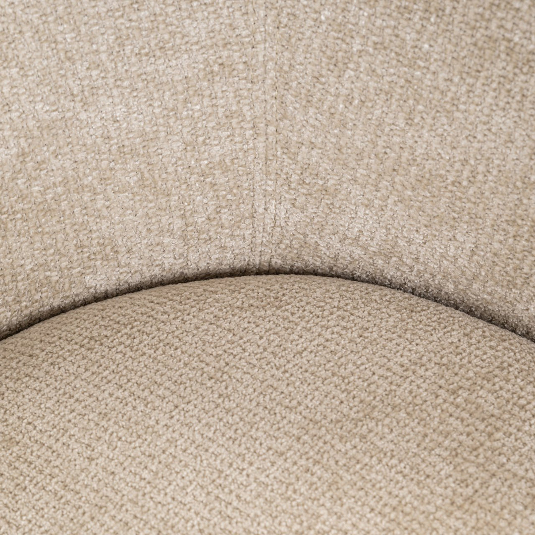 Eetkamerstoel Angelina cream unicorn swivel