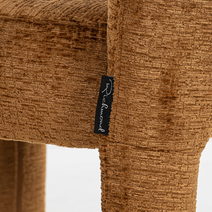 Richmond Eetkamerstoel Brandi Cognac Fusion - set van 2 - detail | CéJor Wonen