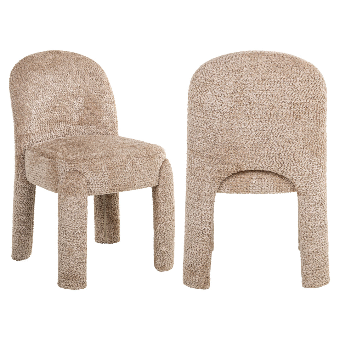 Richmond Eetkamerstoel Brandi Lovely Beige (Set van 2)