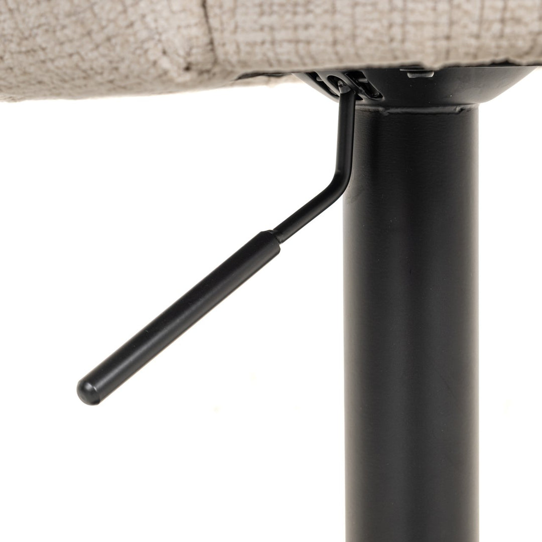 Bar chair Nikki niagara beige swivel fire retardant