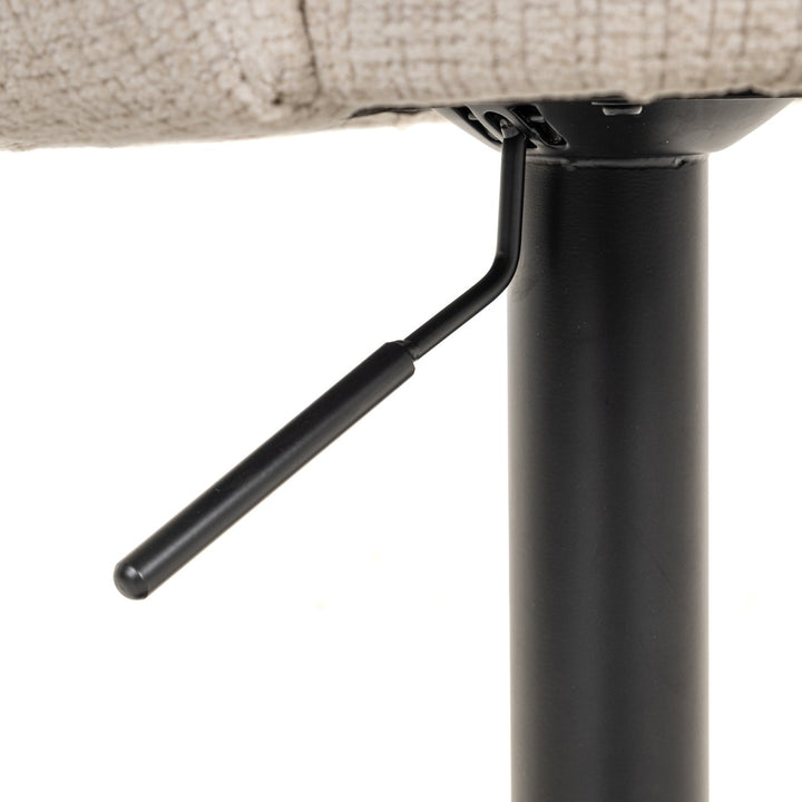 Bar chair Nikki niagara beige swivel fire retardant