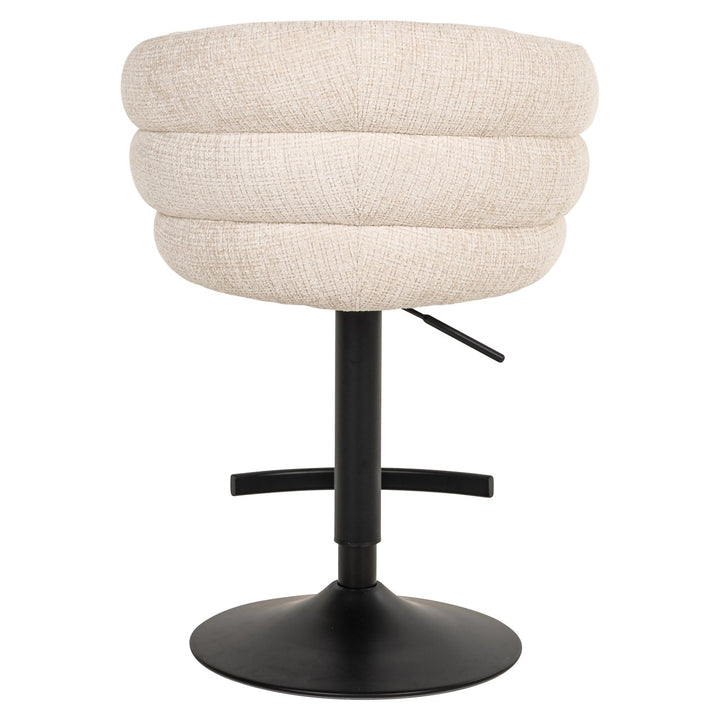 Bar chair Nikki niagara beige swivel fire retardant