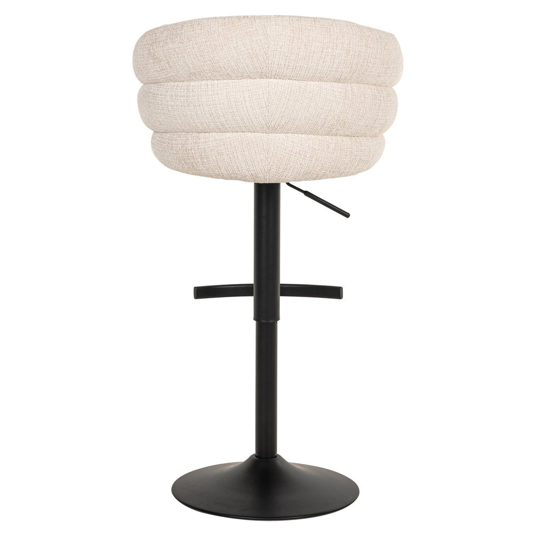 Bar chair Nikki niagara beige swivel fire retardant