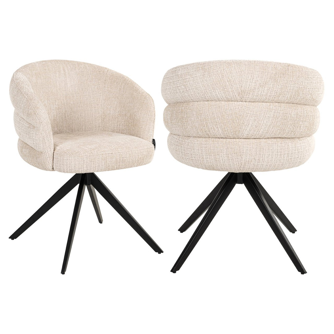 Esszimmerstuhl Serenity Niagara beige drehbar feuerhemmend