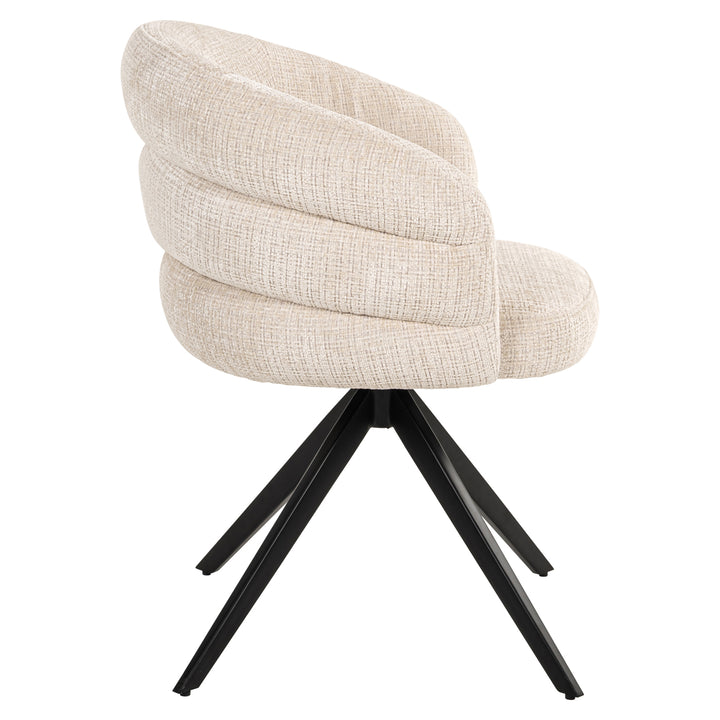 Esszimmerstuhl Serenity Niagara beige drehbar flammhemmend