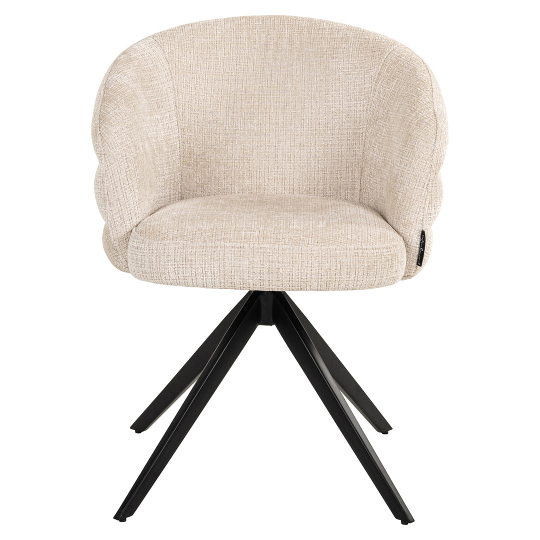 Esszimmerstuhl Serenity Niagara beige drehbar flammhemmend