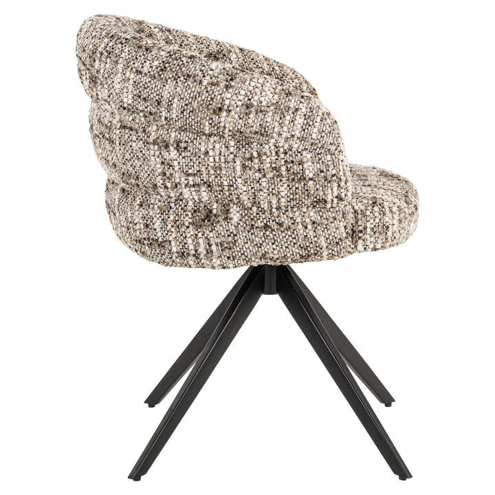 Richmond Eetkamerstoel Serenity Brown Omara Swivel