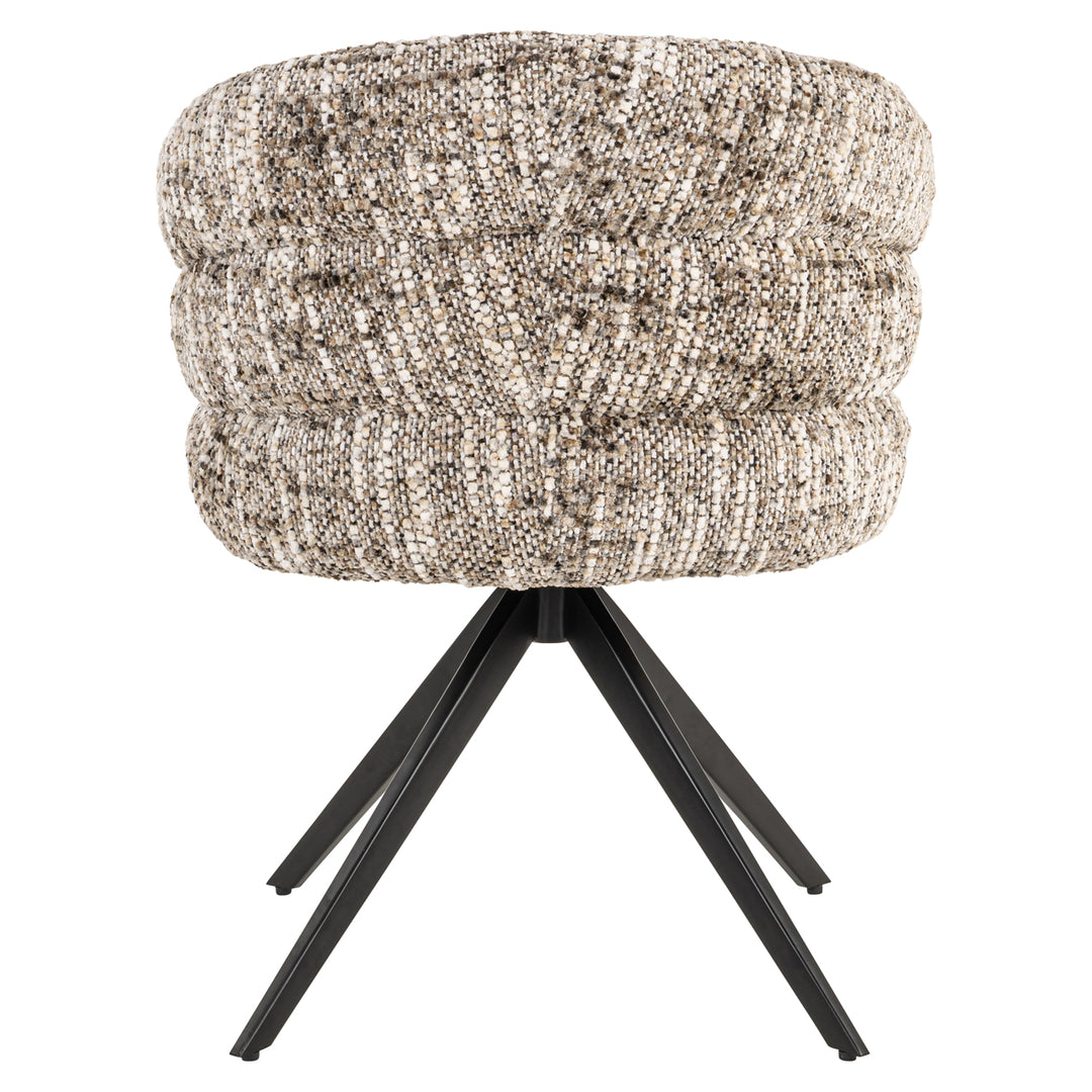 Richmond Eetkamerstoel Serenity Brown Omara Swivel