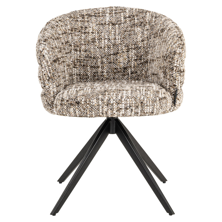 Richmond Eetkamerstoel Serenity Brown Omara Swivel