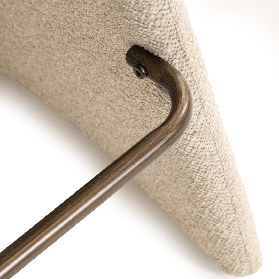 Richmond Barstoel Gatsbi Biscotti - detail | CéJor Wonen