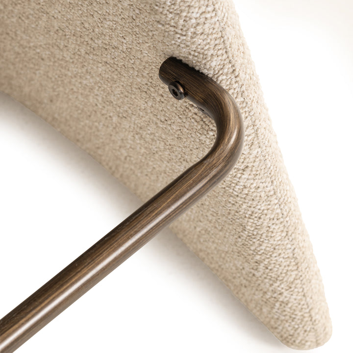 Richmond Barstoel Gatsbi Biscotti - detail | CéJor Wonen