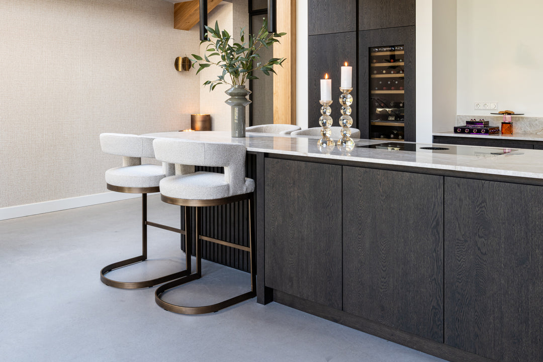 Ellis biscotti bar stool