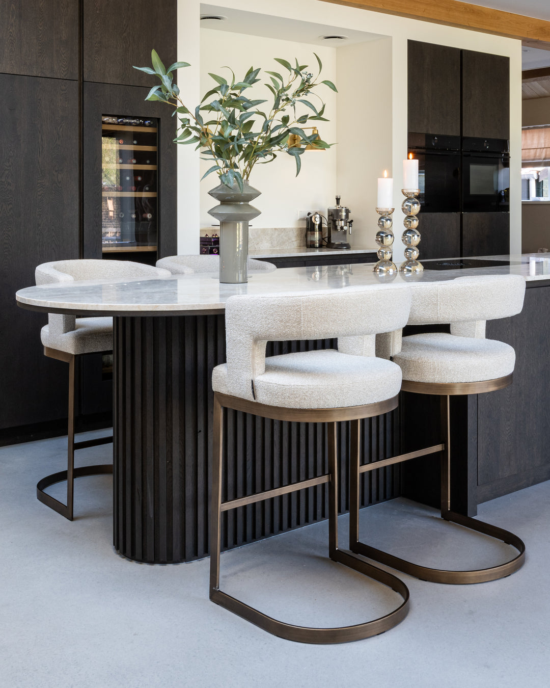 Ellis biscotti bar stool